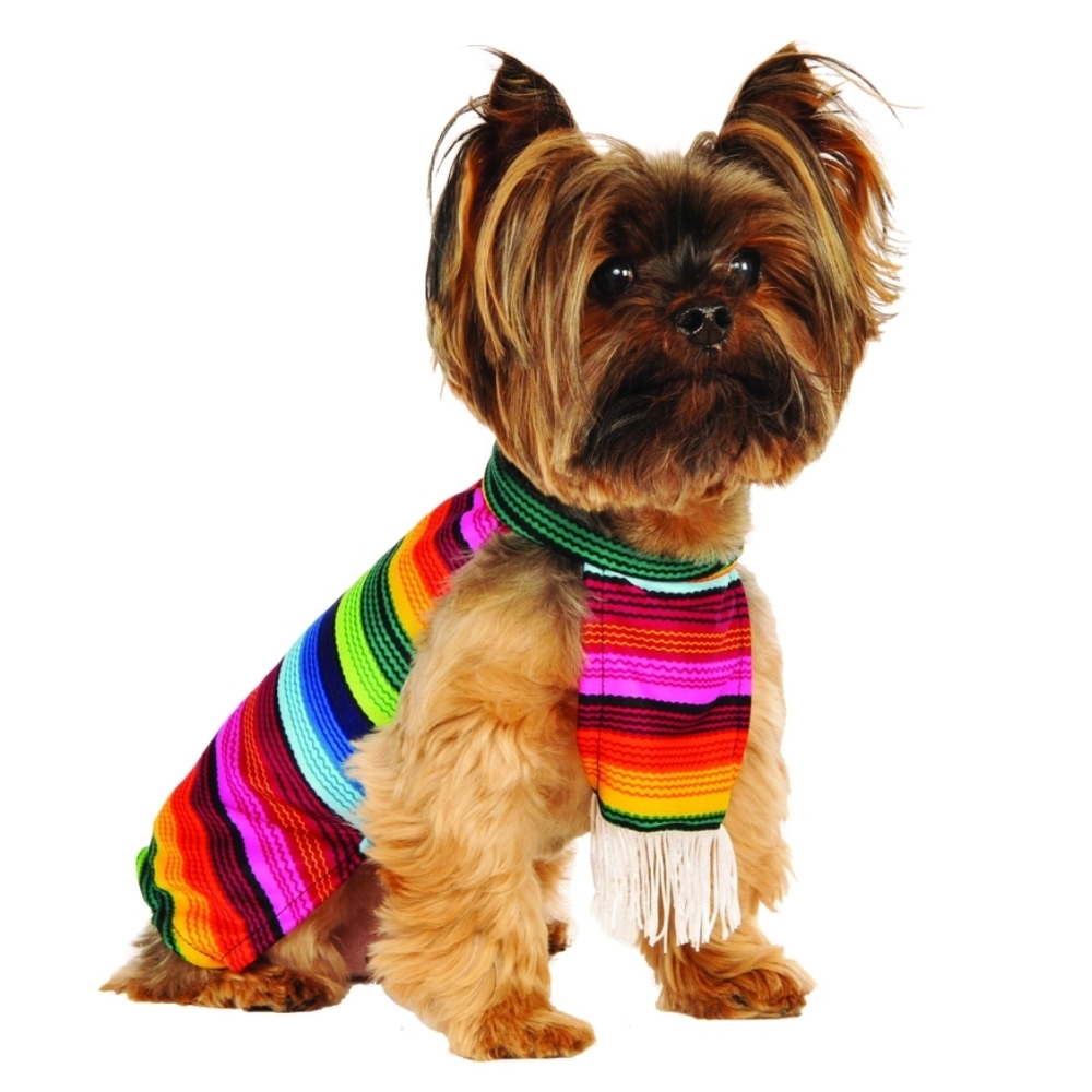Rubies Pet Shop Boutique Pet Halloween Costume Accessory Serape For Dog or Cat